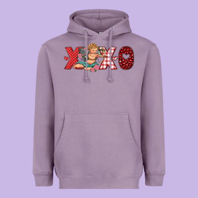 Xoxo Cupid Heavyweight Hoodie Designed By Ranaportraitstore
