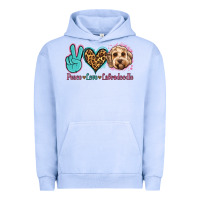 Pigment Grape Ice peace love labradoodle Urban Hoodie - Jasminsmagicworld