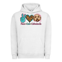 Pigment Lunar Rock peace love labradoodle Urban Hoodie - Jasminsmagicworld