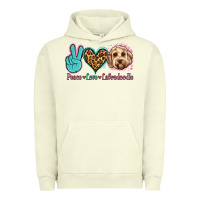 Pigment Pistachio peace love labradoodle Urban Hoodie - Jasminsmagicworld