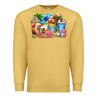 Antique Gold travel coffee cups Premium Sweatshirt - Zillion Design Studio
