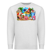 Oatmeal Heather travel coffee cups Premium Sweatshirt - Zillion Design Studio
