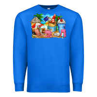 True Royal travel coffee cups Premium Sweatshirt - Zillion Design Studio