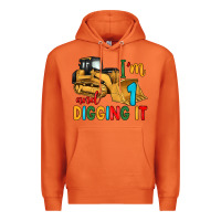 Carrot i'm 1 and digging it Premium Hoodie - Artiststas