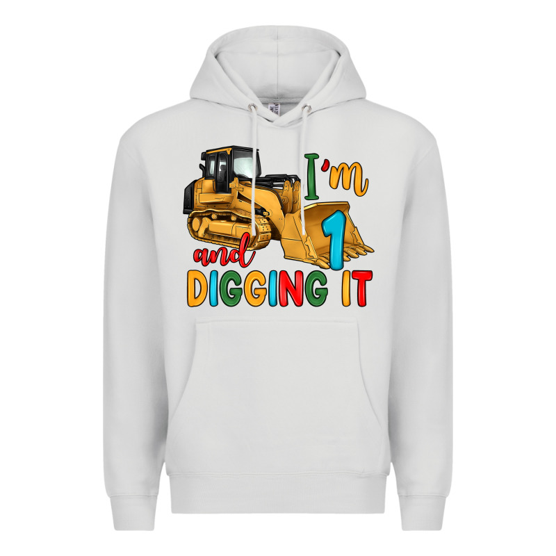 I'm 1 And Digging It Premium Hoodie by Artiststas | Teevron