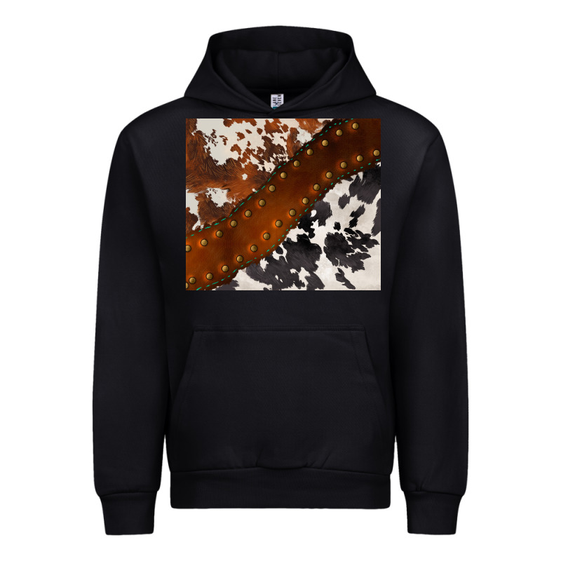 Cowhide Leather Urban Hoodie by BarkalooDesign | Teevron