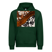 Forest Green cowhide leather Urban Hoodie - BarkalooDesign