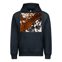Navy cowhide leather Urban Hoodie - BarkalooDesign