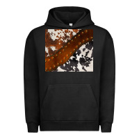 Pigment Black cowhide leather Urban Hoodie - BarkalooDesign