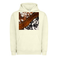 Pigment Pistachio cowhide leather Urban Hoodie - BarkalooDesign