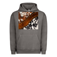 Pigment Tornado cowhide leather Urban Hoodie - BarkalooDesign