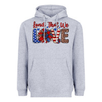 Heather Grey land that we love Heavyweight Hoodie - Zillion Design Studio