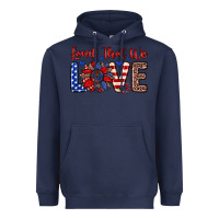 Navy land that we love Heavyweight Hoodie - Zillion Design Studio