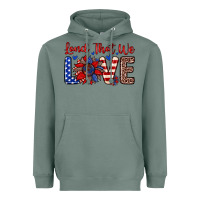 Sage land that we love Heavyweight Hoodie - Zillion Design Studio