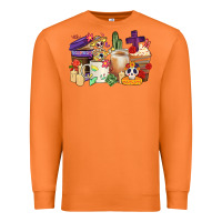 Carrot mexican dia de los muertos coffee cups Premium Sweatshirt - CTS Tumbler Store