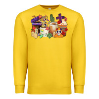 Lemon mexican dia de los muertos coffee cups Premium Sweatshirt - CTS Tumbler Store