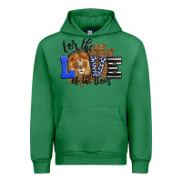 Emerald For The Love Of The Lions Urban Hoodie - LillyAllenDesigns