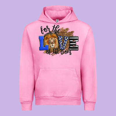 For The Love Of The Lions Urban Hoodie Designed By Lillyallendesigns