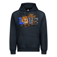 Navy For The Love Of The Lions Urban Hoodie - LillyAllenDesigns