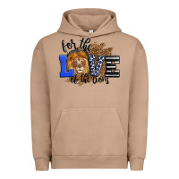 Pigment Burro For The Love Of The Lions Urban Hoodie - LillyAllenDesigns