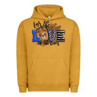Pigment Peanut Butter For The Love Of The Lions Urban Hoodie - LillyAllenDesigns