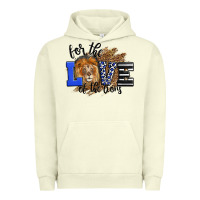 Pigment Pistachio For The Love Of The Lions Urban Hoodie - LillyAllenDesigns