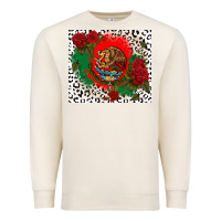 Sandshell mexican flag and roses Premium Sweatshirt - CTS Tumbler Store