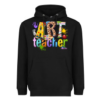 Black art teacher Heavyweight Hoodie - texasbilliewilder