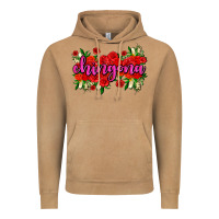 Vintage Camel Chingona with roses Vintage Hoodie - AdoDesignShop