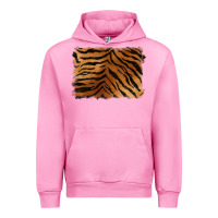 Fuchsia Pink handdrawn tiger pattern background Urban Hoodie - BarkalooDesign