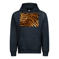 Navy handdrawn tiger pattern background Urban Hoodie - BarkalooDesign