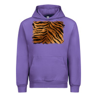 Tulip handdrawn tiger pattern background Urban Hoodie - BarkalooDesign