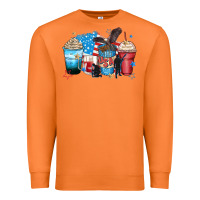 Carrot usa coffee cups Premium Sweatshirt - Zillion Design Studio
