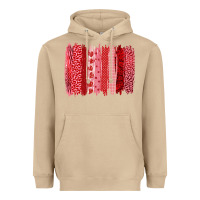 Mushroom valentine's day brushstroke Heavyweight Hoodie - RanaPortraitStore