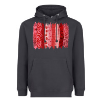 Smoke valentine's day brushstroke Heavyweight Hoodie - RanaPortraitStore