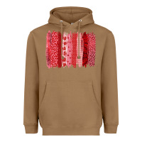 Toasted Coconut valentine's day brushstroke Heavyweight Hoodie - RanaPortraitStore