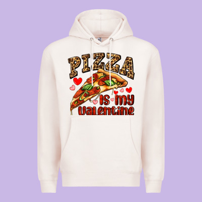 Pizza Is My Valentine Premium Hoodie Designed By Adodesignshop
