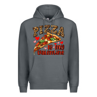 Rock pizza is my valentine Premium Hoodie - AdoDesignShop