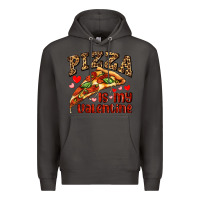 Smoke pizza is my valentine Premium Hoodie - AdoDesignShop