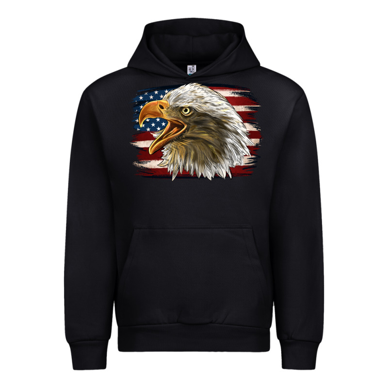 American Flag Eagle Urban Hoodie by LillyAllenDesigns | Teevron
