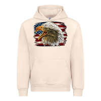 Sandshell American Flag Eagle Urban Hoodie - LillyAllenDesigns