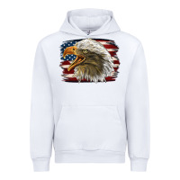 White American Flag Eagle Urban Hoodie - LillyAllenDesigns