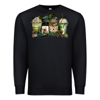 Black veteran coffee cups Premium Sweatshirt - Zillion Design Studio