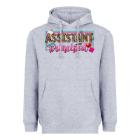Heather Grey assistant principal Heavyweight Hoodie - texasbilliewilder
