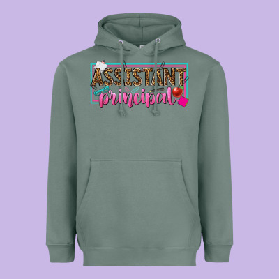 Assistant Principal Heavyweight Hoodie Designed By Texasbilliewilder
