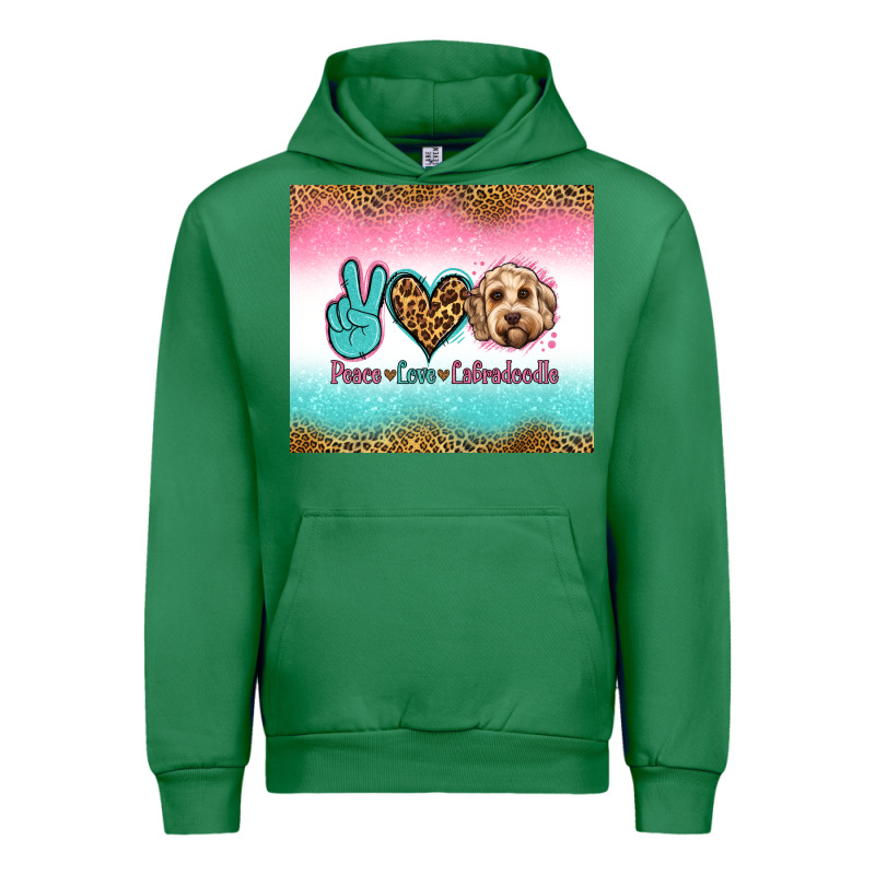 Peace Love Labradoodle Urban Hoodie by Jasminsmagicworld | Teevron