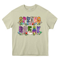 Mossy SPRING BREAK Heavy Core Tee - CowhideDigitalArt
