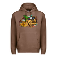 Chestnut bulldozer leopard cactus sunflower Premium Hoodie - Artiststas