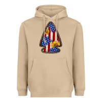 Mushroom American flag sunflower arrowhead Heavyweight Hoodie - Zillion Design Studio