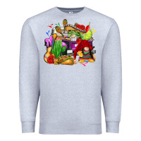 Heather Grey mexican gnomes truck Premium Sweatshirt - CTS Tumbler Store